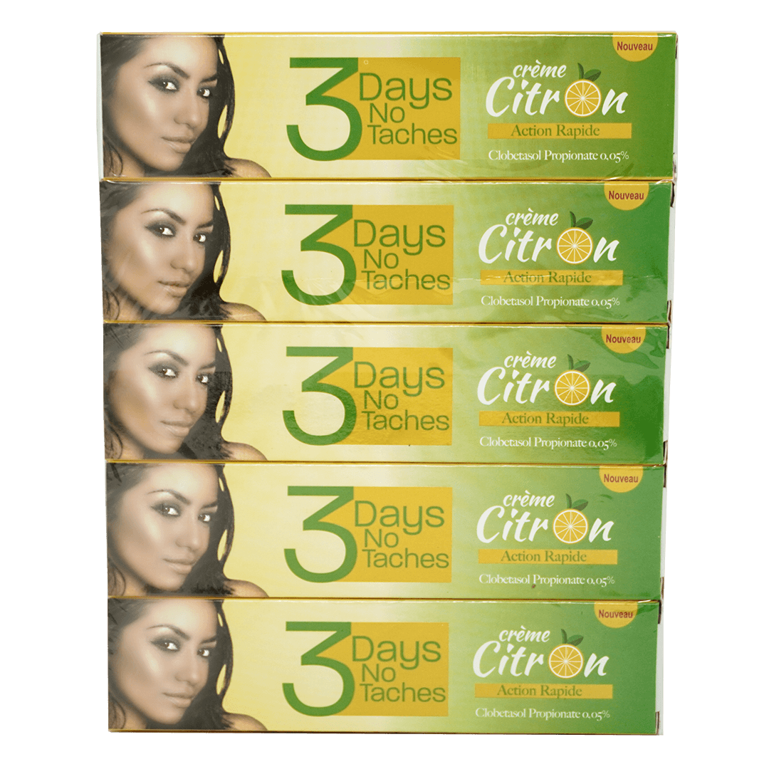 3 Days No Taches Lemon Cream (5 Pack - 30 g)