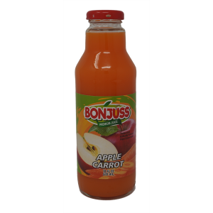 BONJUSS APPLE CARROT 12 X 18 oz