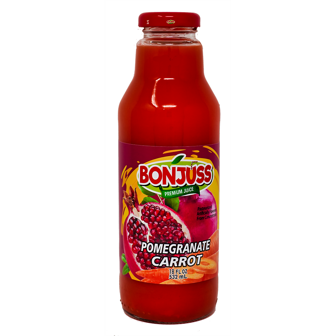 BONJUSS POMEGRANTE CARROT 12 X 18 oz
