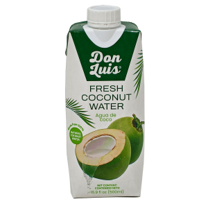 Don Luis 100% Coconut Water – 500 ml Carton