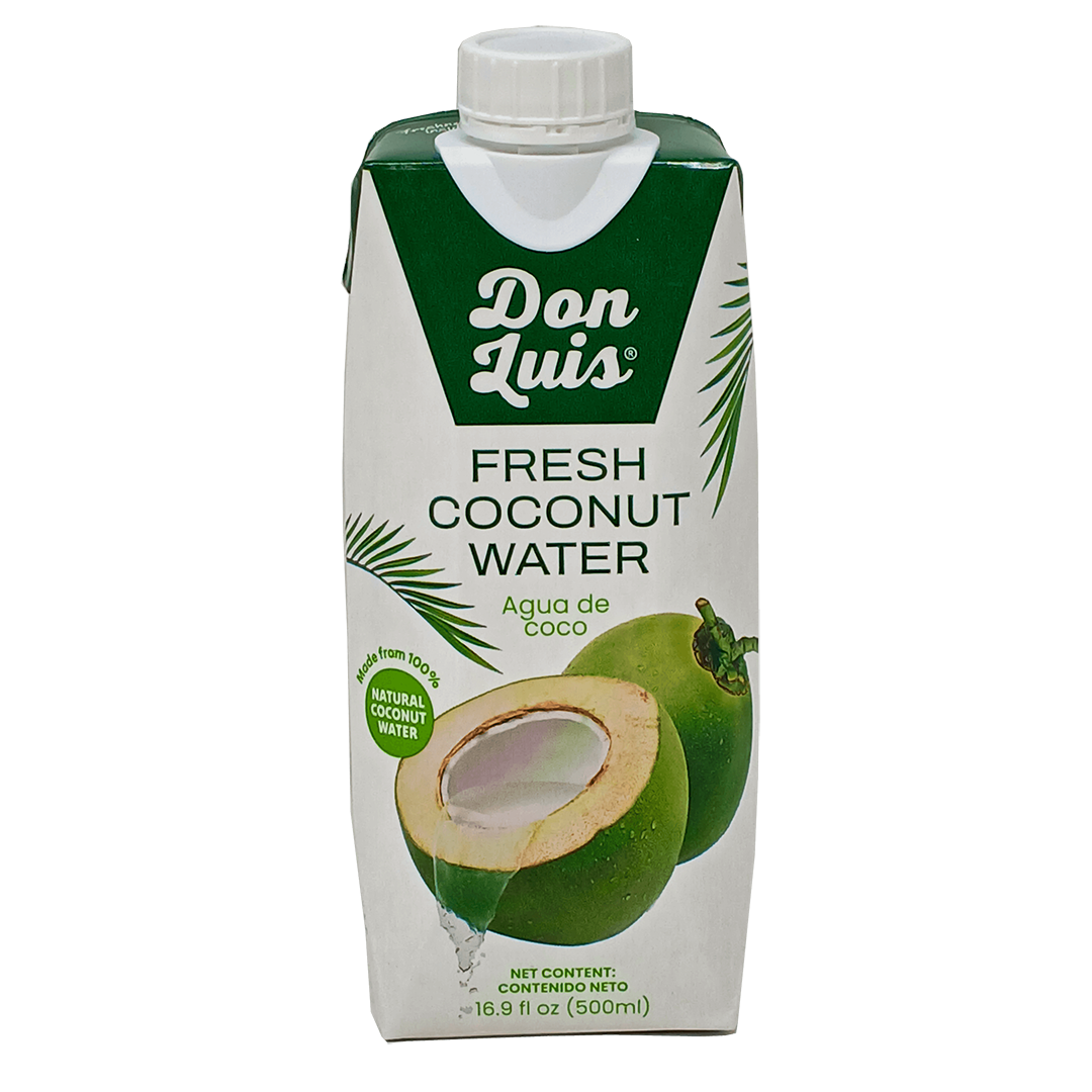 Don Luis 100% Coconut Water – 500 ml Carton