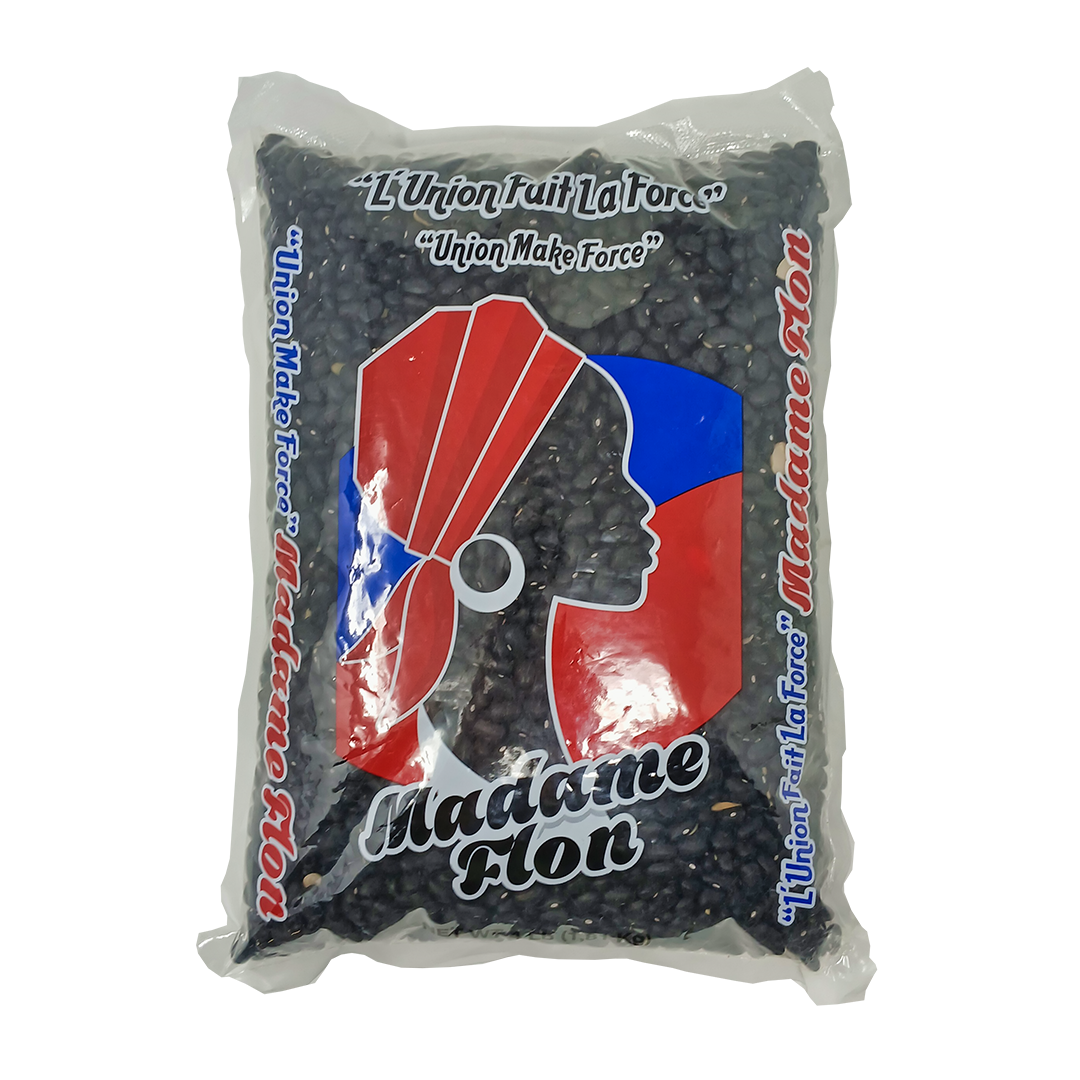 Madame Flon Premium Black Beans – 4 lb (1.81 kg) Bag