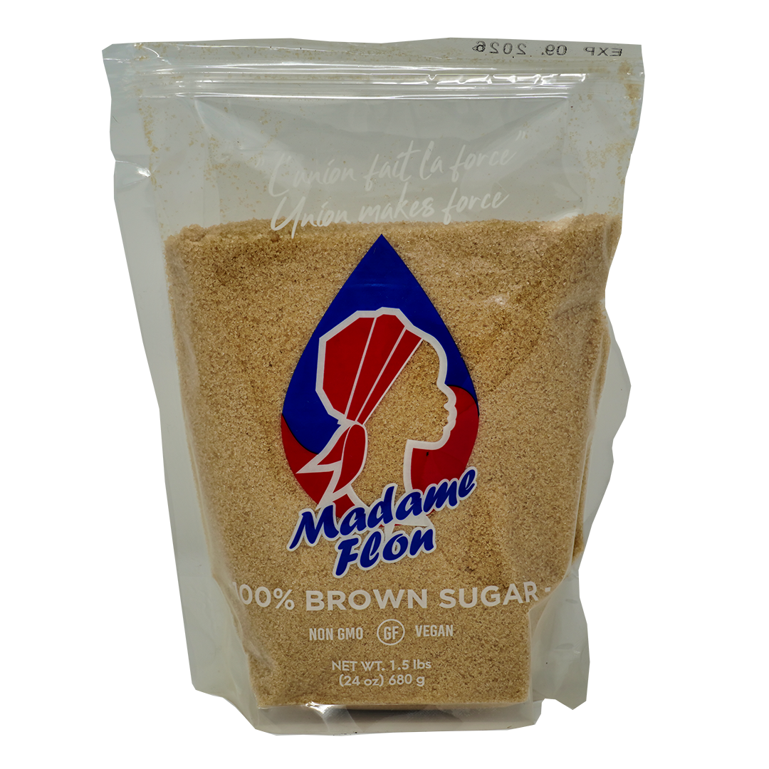 Madame Flon Premium Brown Sugar – 1.5 lb (680 g) Bag