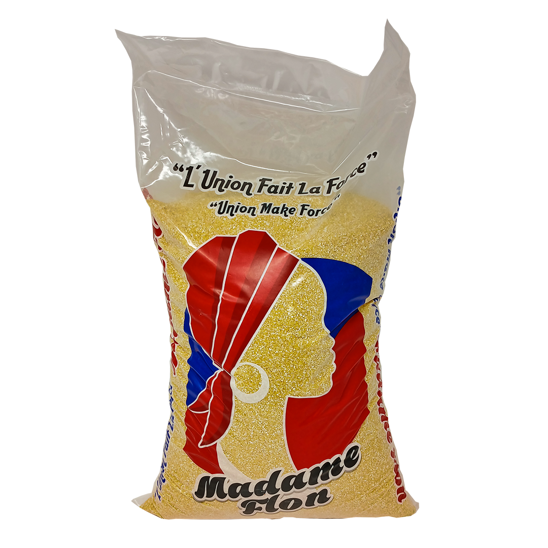 Corn Meal Yellow Coarse 247/ 20 Lbs Madame Flon