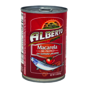 Alberto Macarela en Tomate Picante – 15 Oz