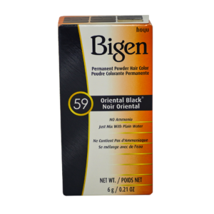 Bigen Hair Color Oriental Black #59 – 6 oz