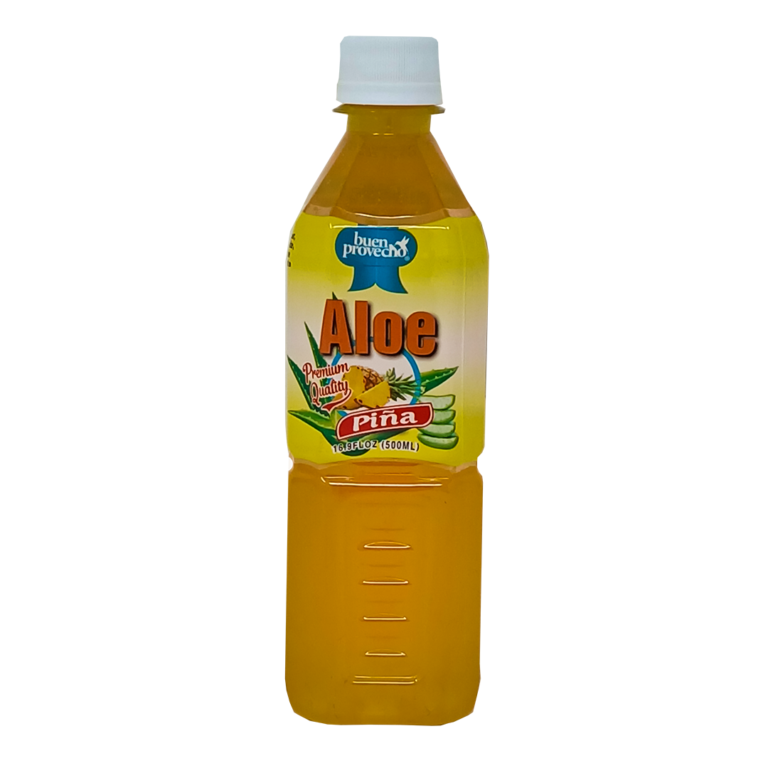 Buen Provecho Aloe Vera Pineapple Drink – 16.9 oz
