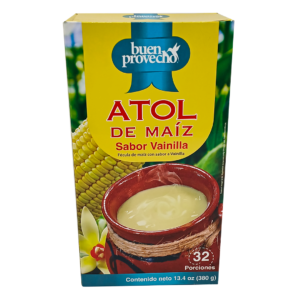 Buen Provecho Atol de Maíz Sabor Vainilla – 13.4 oz