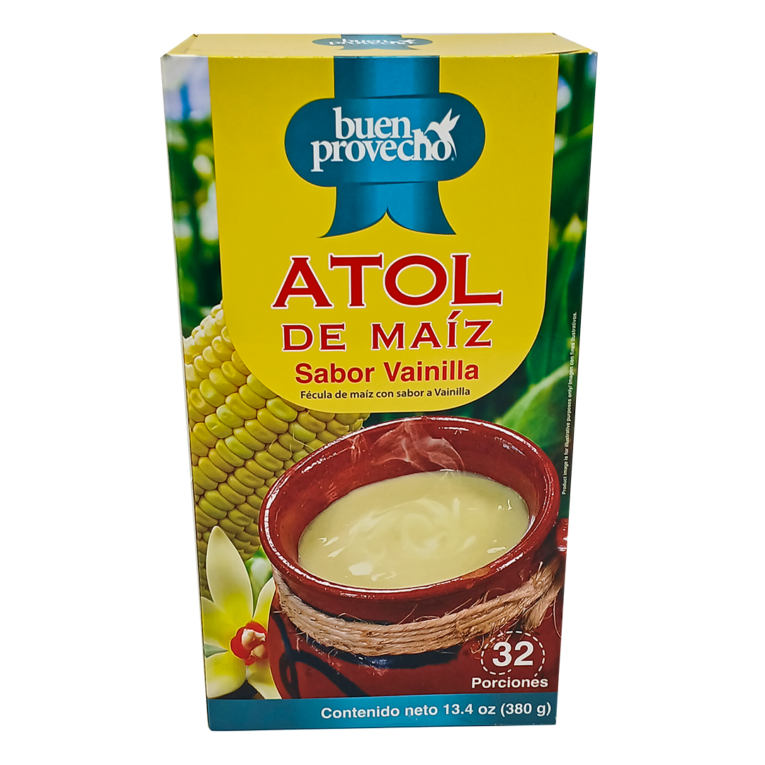 Buen Provecho Atol de Maíz Sabor Vainilla – 13.4 oz
