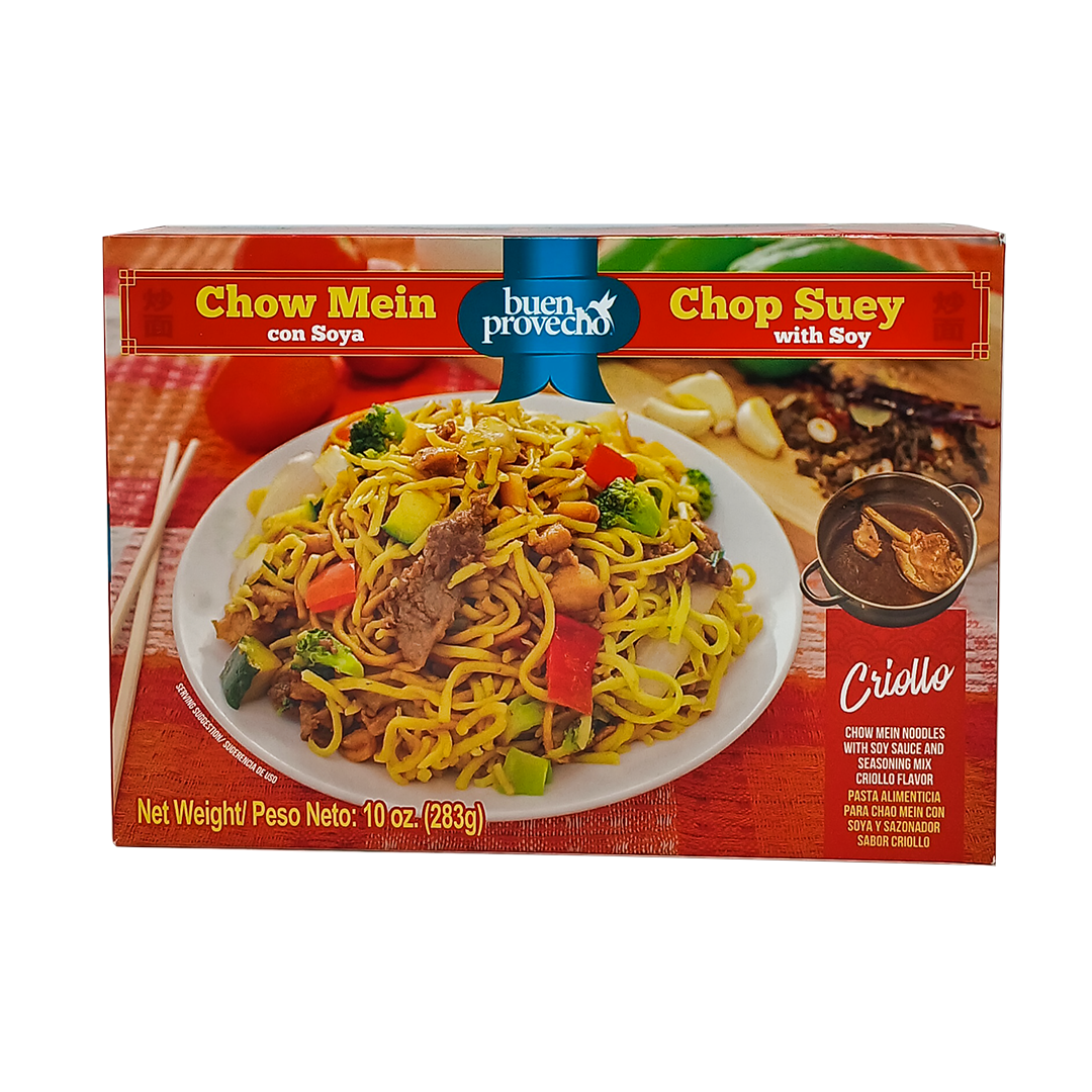 Buen Provecho PASTA Chao Mein CRIOLLO /soy sauce /Consome 12/ 12 oz