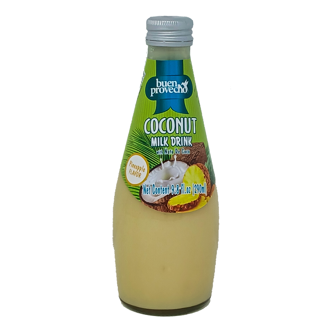 Buen Provecho Coconut Milk Drink – Pineapple Flavor – 9.8 oz