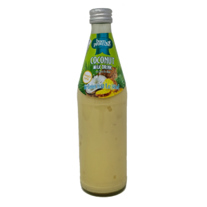 Buen Provecho Coconut Milk Drink – Pineapple Flavor with Nata de Coco – 16.4 oz