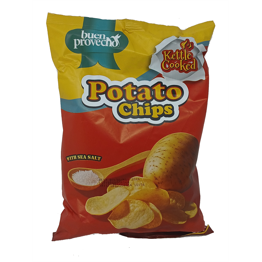 Buen Provecho Potato Chips Kettle Cooked – 4 oz