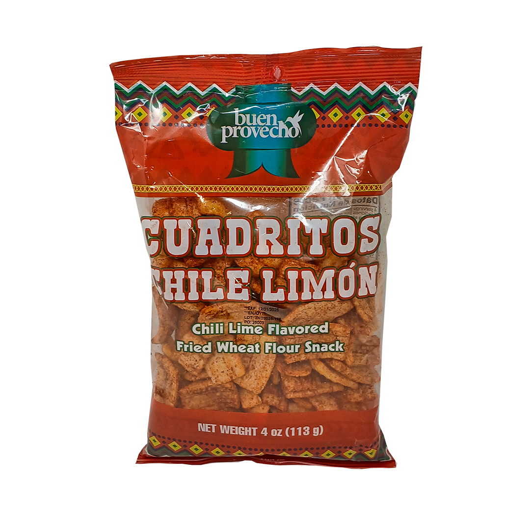 Buen Provecho Cuadritos Chile Limón – 4 oz