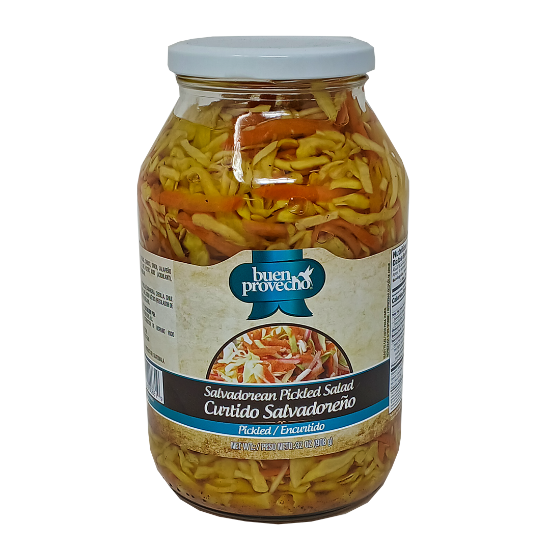 Buen Provecho Salvadorean Pickled Salad Jar – 32 oz