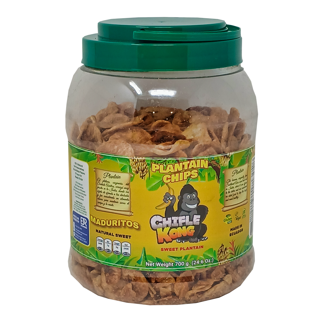 Chifle Kong Sweet Plantain Chips – 700 g