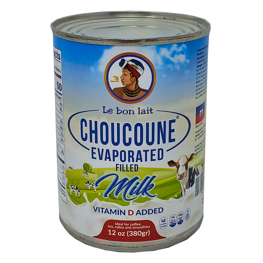 Choucoune Evaporated Filled Milk – 12 Oz