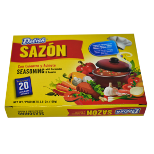 Delish Sazon Culantro y Achiote 20 Packets 100g