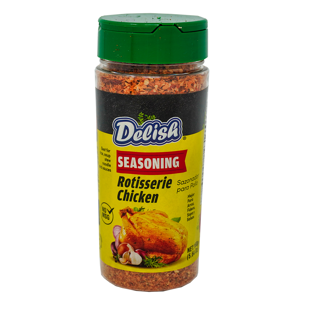 Delish Seasoning Rotisserie Chicken 160g