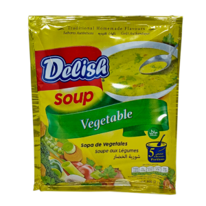 Delish Sopa Vegetales 60g