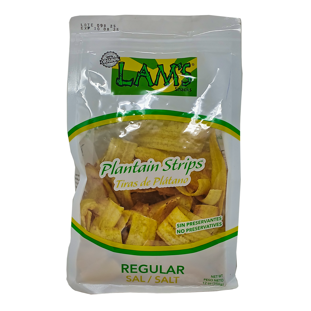 Lams Plantain Strips Regular – 12 Oz