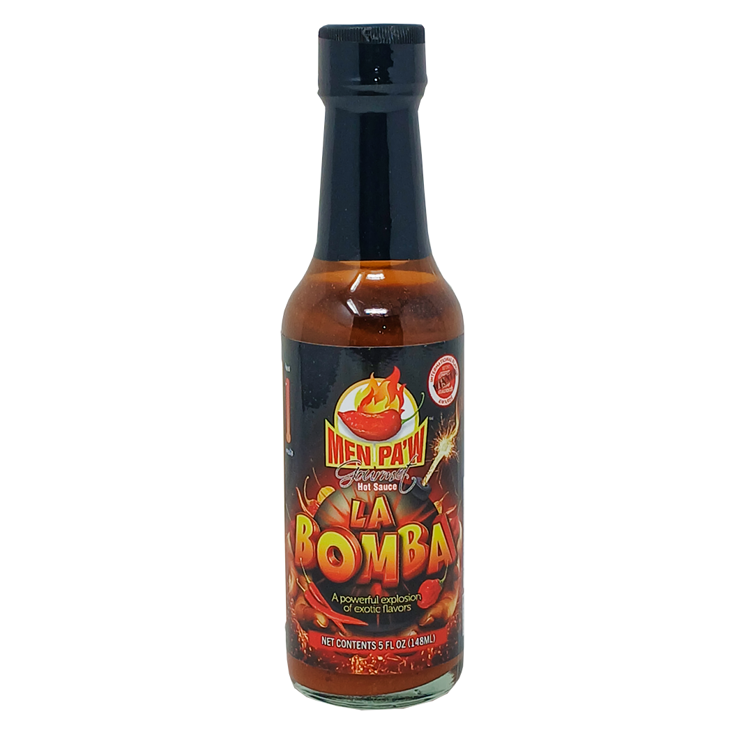 Men Pa'w Gourmet Hot Sauce La Bomba 5oz