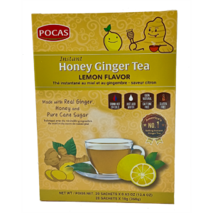 Pocas Honey Ginger Tea with Lemon – 20 Tea Bags
