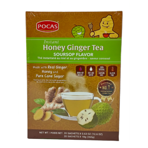 Pocas Honey Ginger Tea with Soursop – 20 Tea Bags