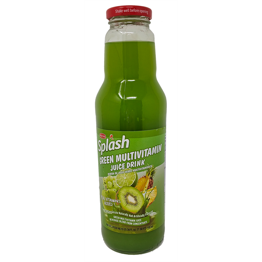 Pocas Splash Green Multivitamin Juice Drink – 750 ml