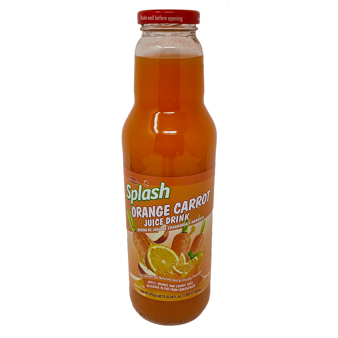 Bonjuss Orange Carrot Juice Drink – 18 oz (532 ml)