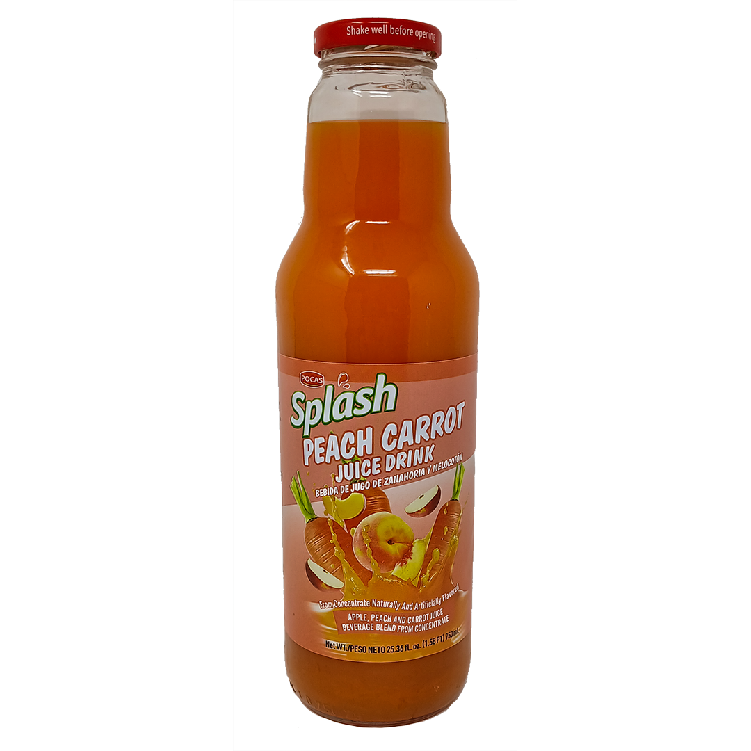 Pocas Splash Orange Carrot Juice Drink – 750 ml