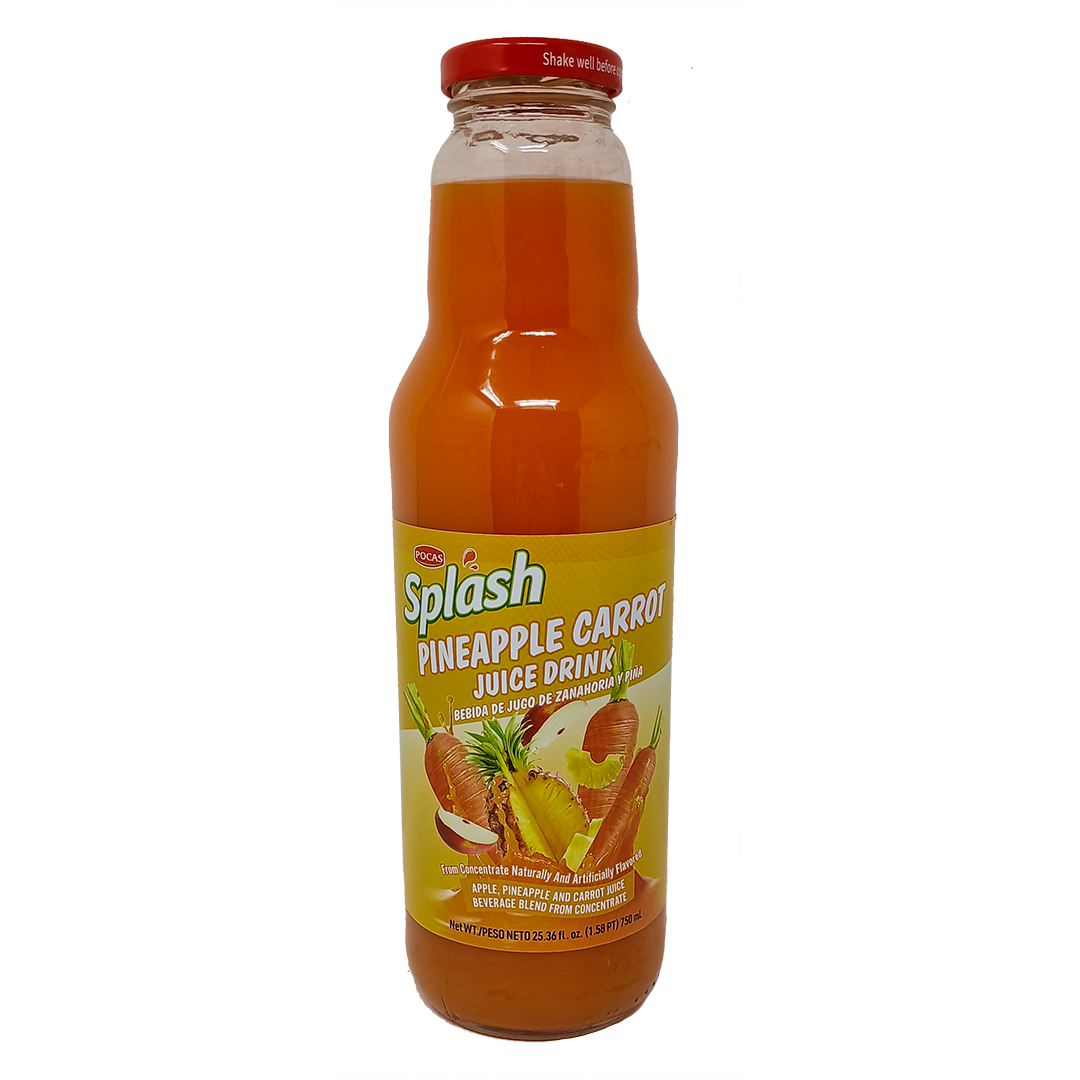 Pocas Splash Pineapple Carrot Juice Drink – 750 ml