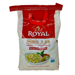 Royal Sella Parboiled Basmati Rice 10lb