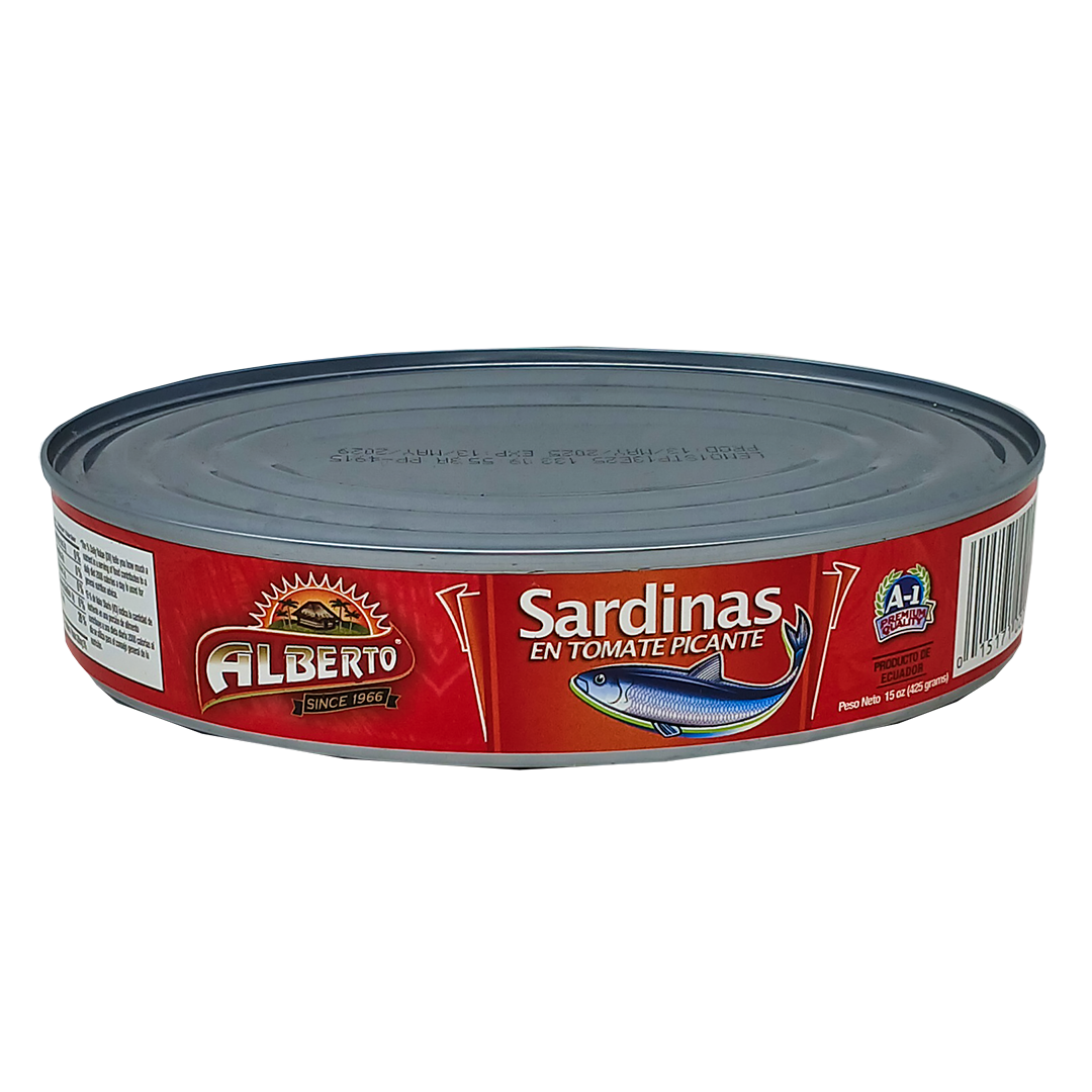 Alberto Sardinas En Tomate Picante 15Oz