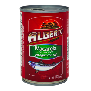 Mackerel in Water with Salt Alberto 24x15 onza