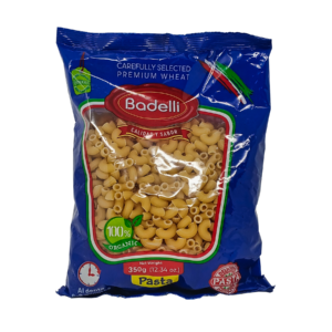 Badelli Elbow Macaroni – Classic Elbow Pasta – 350g