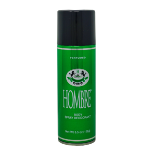 Hombre Body Spray Deodorant Green – Fresh Aromatic Protection – 5.5oz
