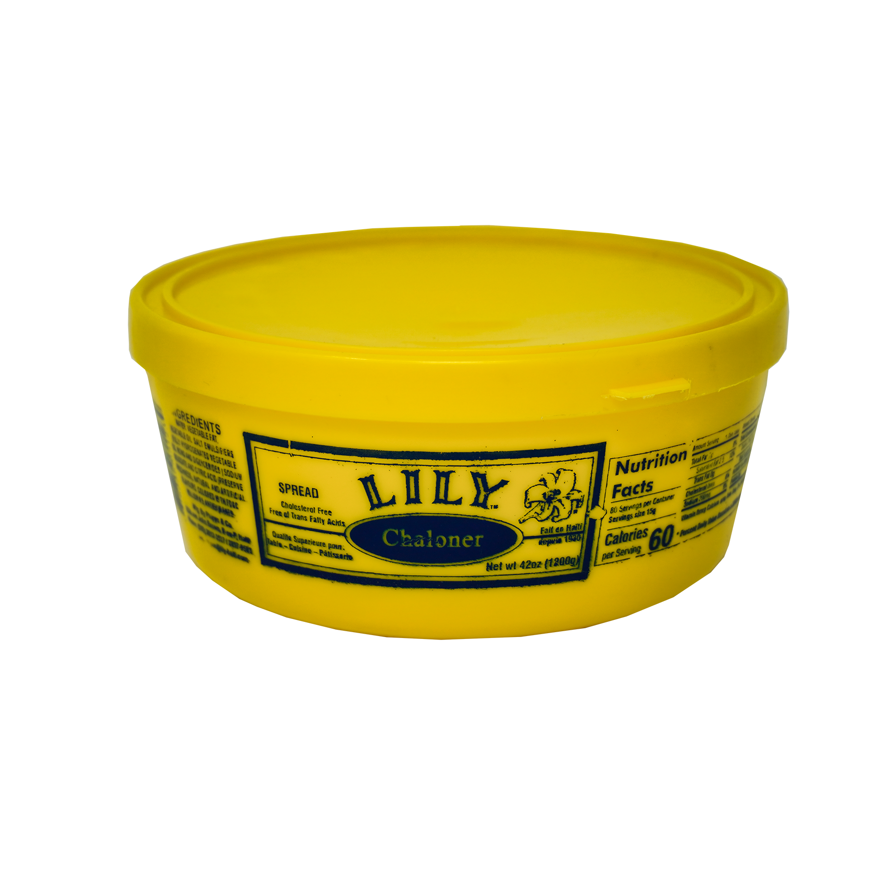 Lily Chaloner Haitian Butter – Traditional Spread for Cooking & Baking – 42oz