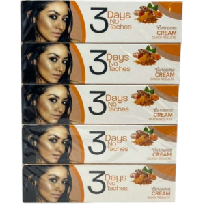 3 Days No Taches Creme Gel  Curcuma Tube 1 Pack x 10 Unid