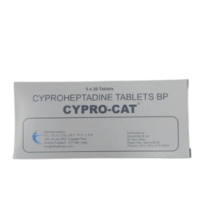 Cyproheptadine CYPRO -CAT Tablet 5 X 20 TABLETS