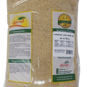 Parboiled Long Gran Rice 1 / 20 Lbs - Doral