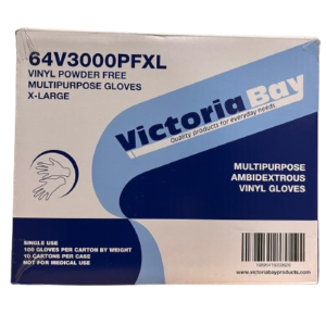 Glove XL VYNIL Powder Free 10 C /100