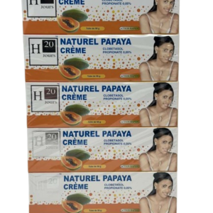 Natural Papaya Cream Tube 1 pack x 10 Und x 50g