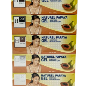 Natural Papaya Gel Tube 1 pack x 10 Und x 60g