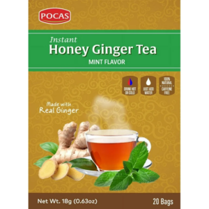 POCAS Honey Ginger Tea With Mint 12 /20 Pk