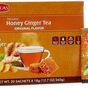 POCAS Honey Ginger Tea Original 12 /20 Pk